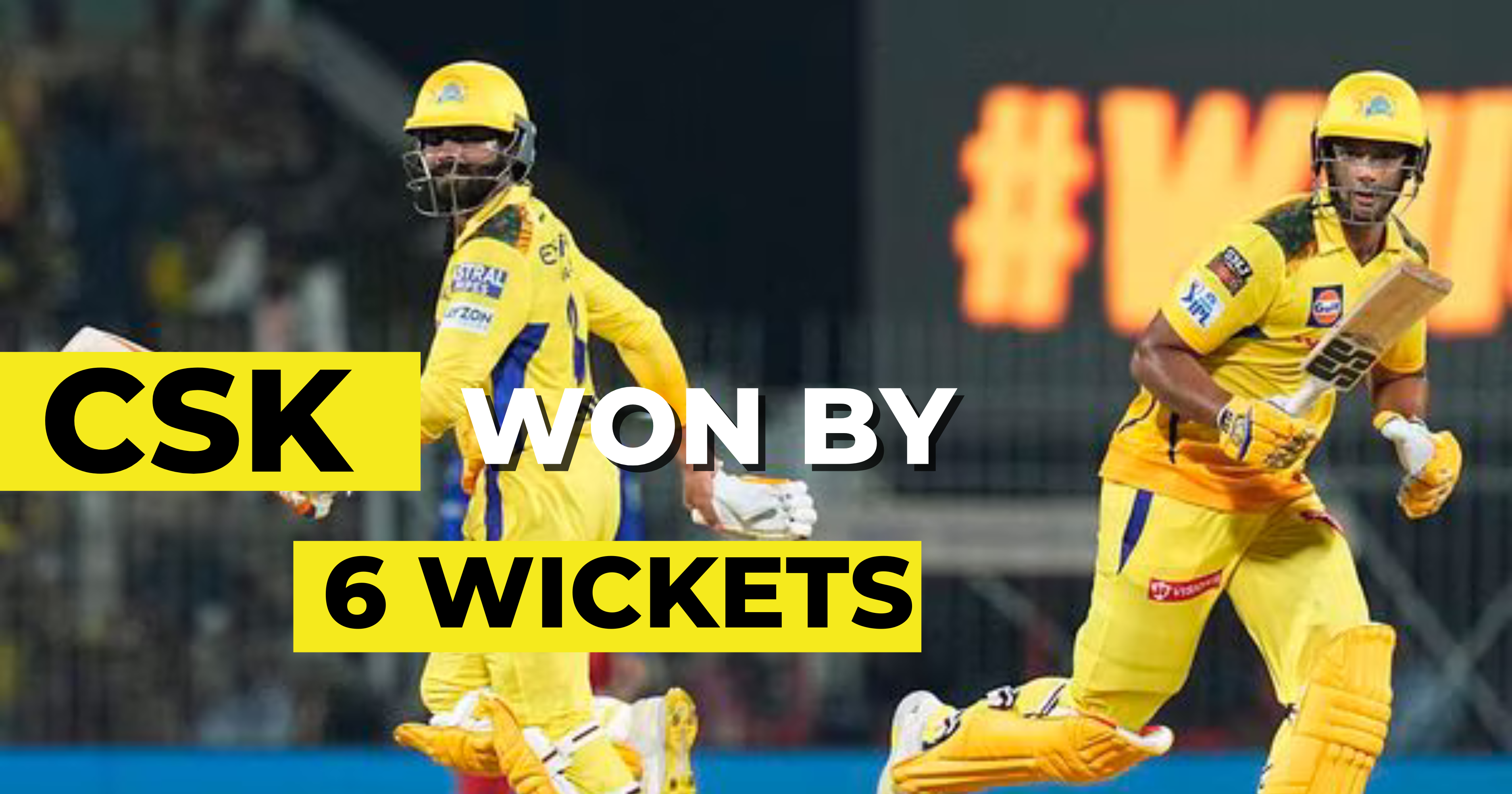 CSK Triumphs Over RCB in a Thrilling Encounter.